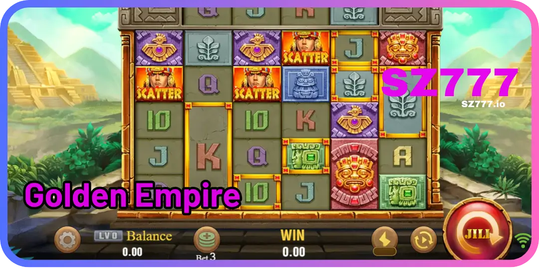 Sz777 Slot - Golden Empire: Panimula, Gabay, at Mga Estratehiya Para Manalo Nang Malaki sa Sz777 2 Interface at Graphics Golden Empire (1)