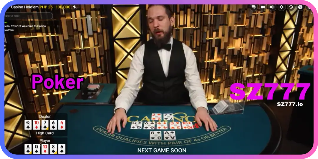 SZ777 Poker - Poker Evolution Gaming sa SZ777 – Gabay, Paraan ng Paglalaro at Mga Diskarte 2 inter face Poker sz777