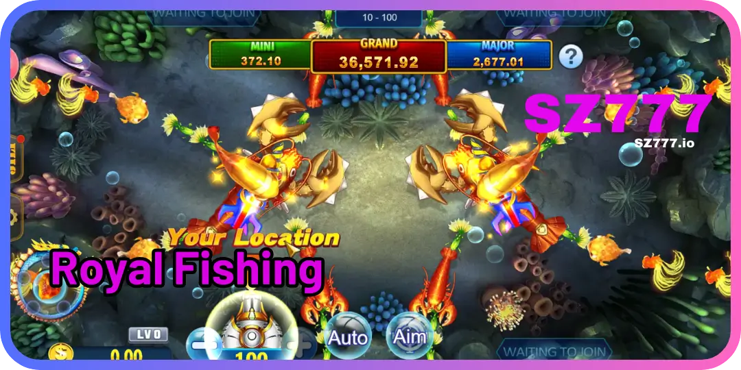 Sz777 Fish - Royal Fishing Jili sa SZ777 – Kumpletong Gabay at Tips Para Manalo 2 inter face Royal Fishing sz777